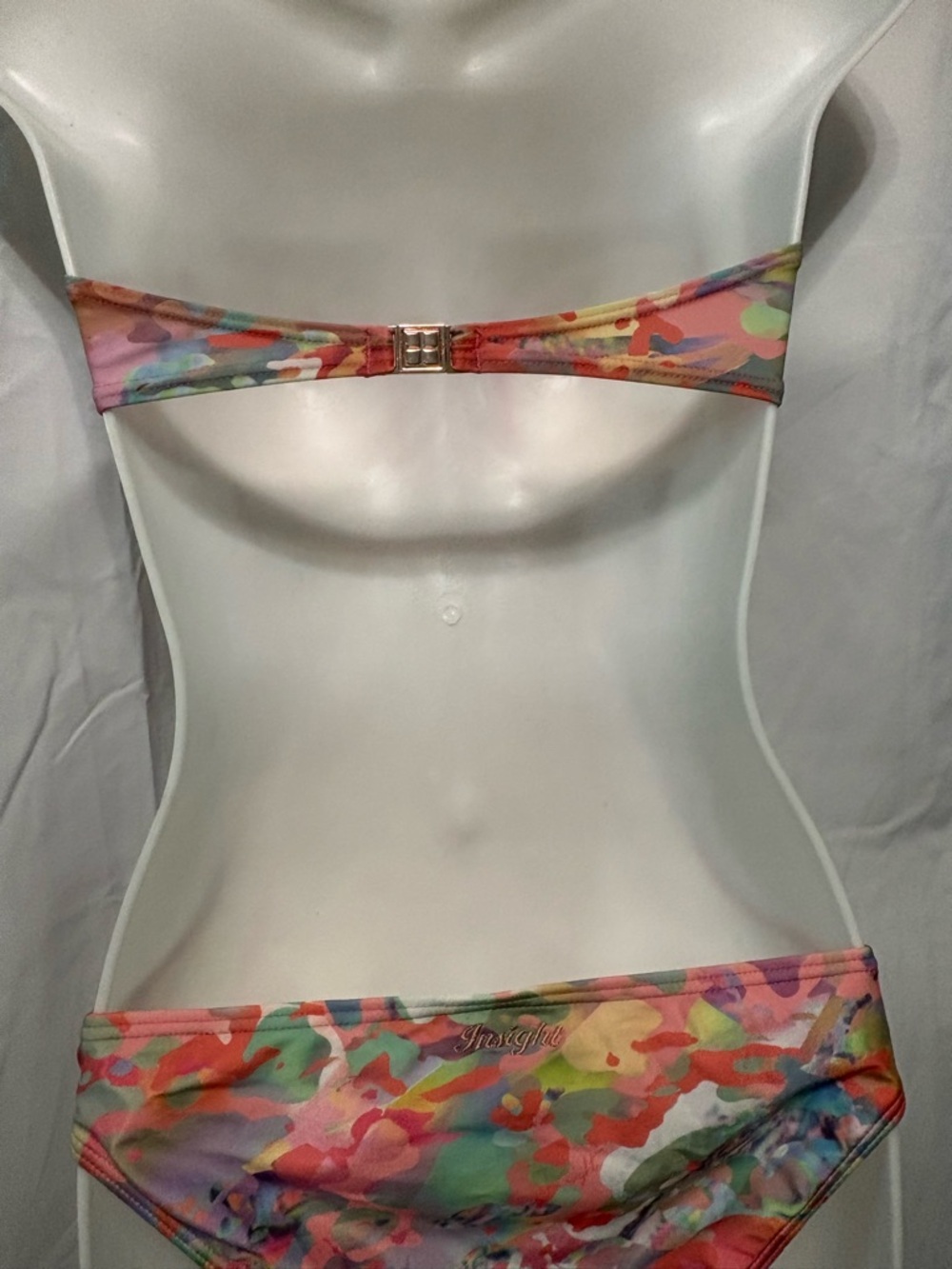 Multicolor Ruffle One-Piece Swimsuit - Picture 2 of 5